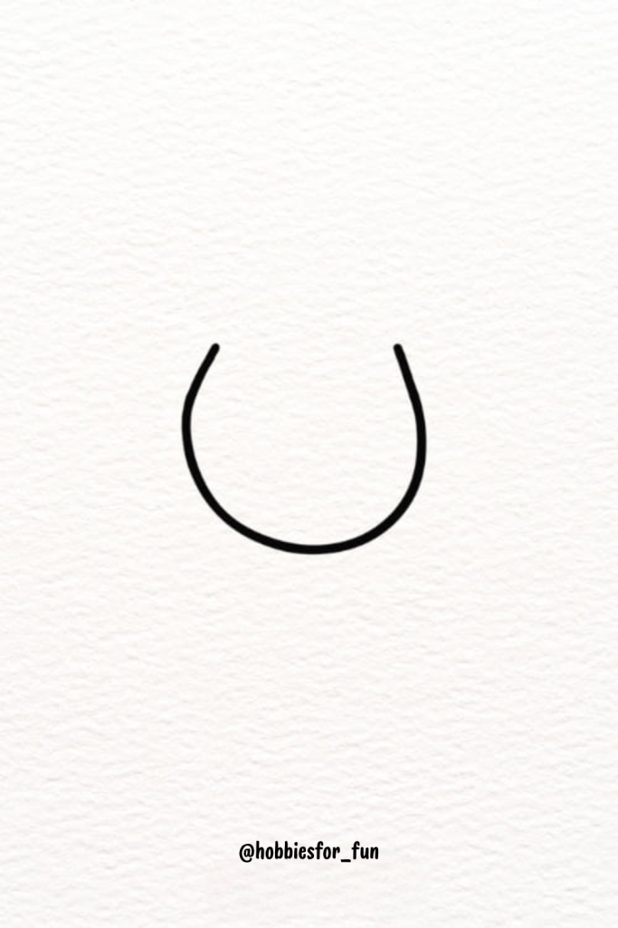 Step 1: Draw the Santa Claus’s beard