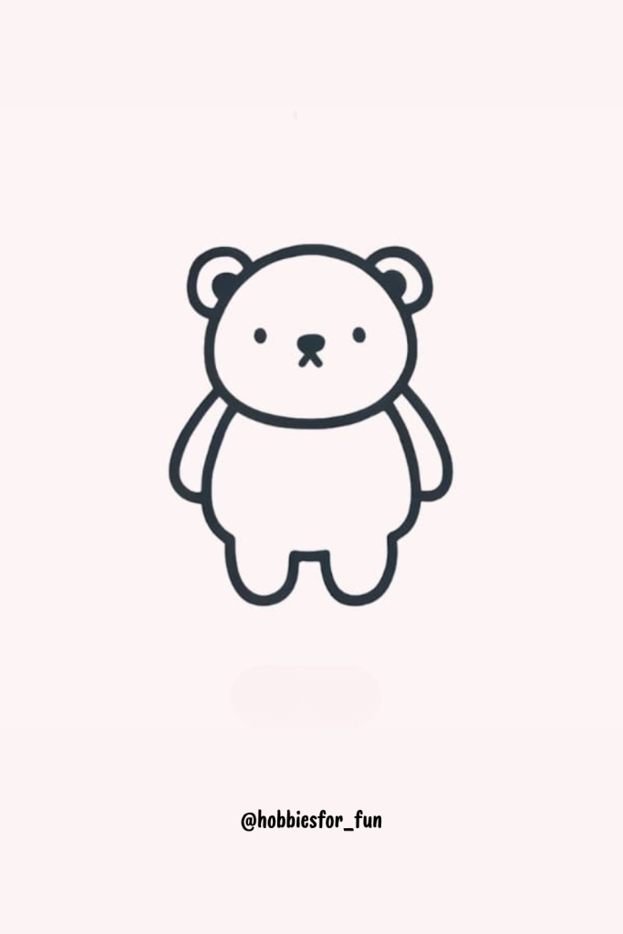 Basic Bear Drawing