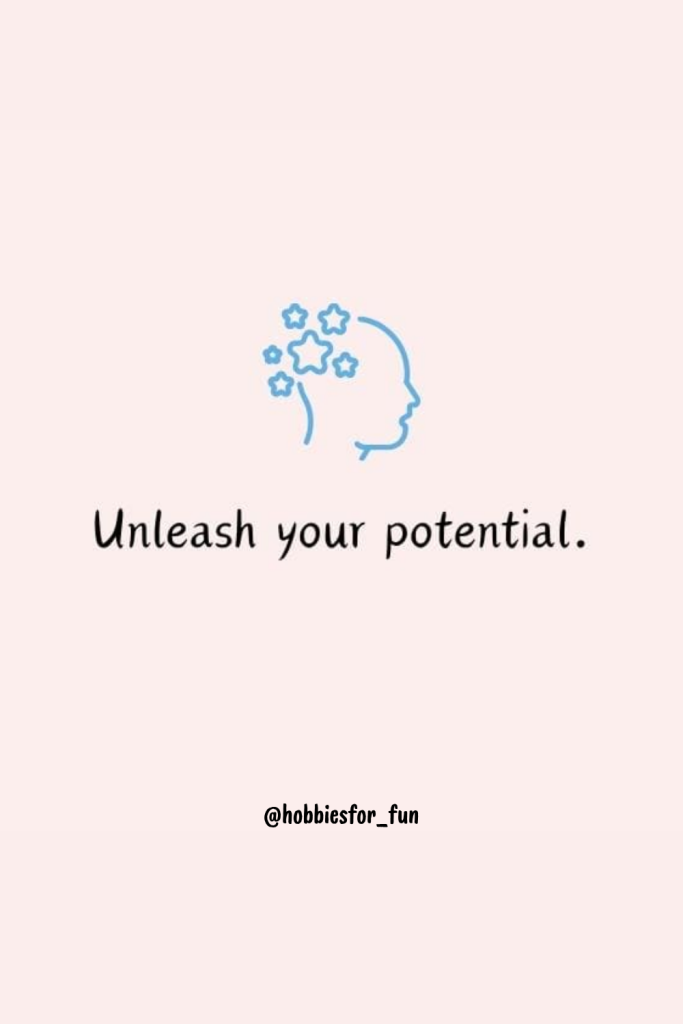 positive short quote, Unleash your potential.