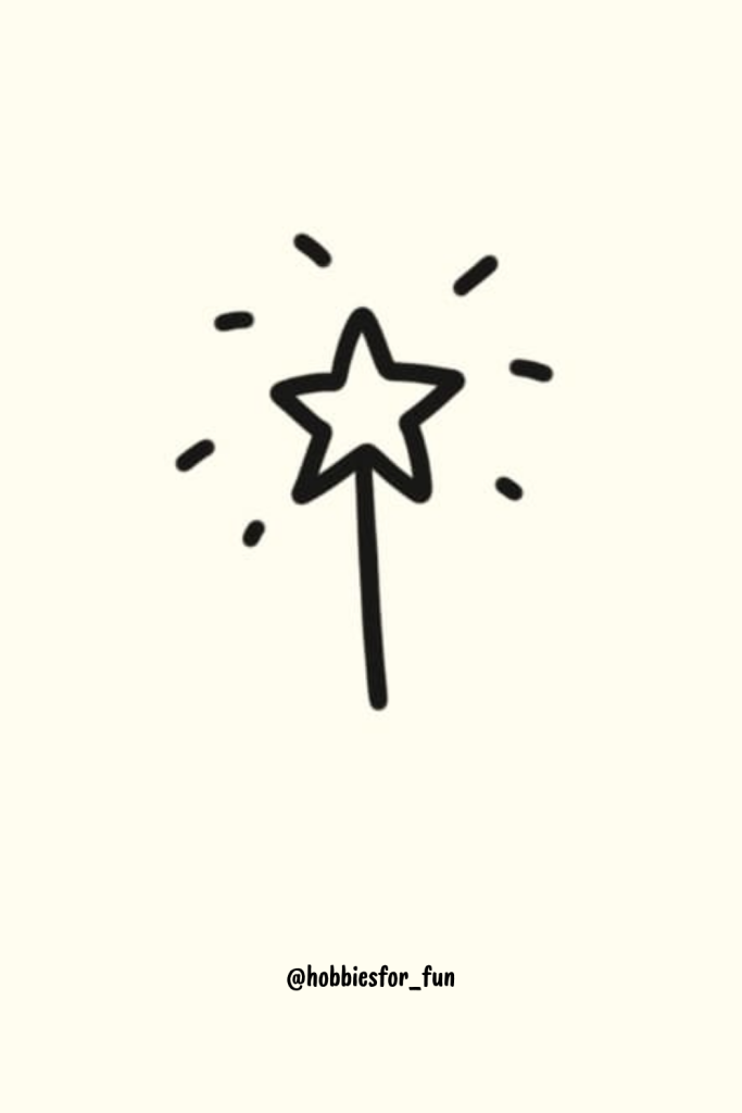 Simple doodles, Magic Wand