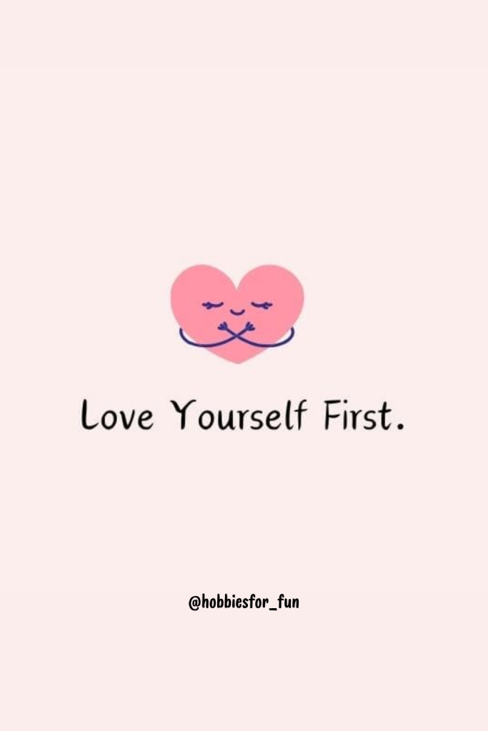 short quote, Love yourself first.