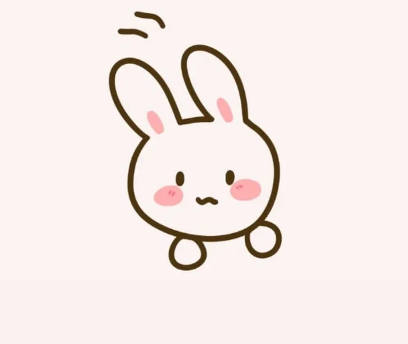 Cute Bunny Drawing