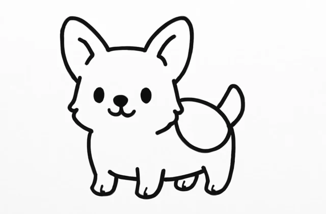 Easy Corgi Drawing: Step-by-Step Guide
