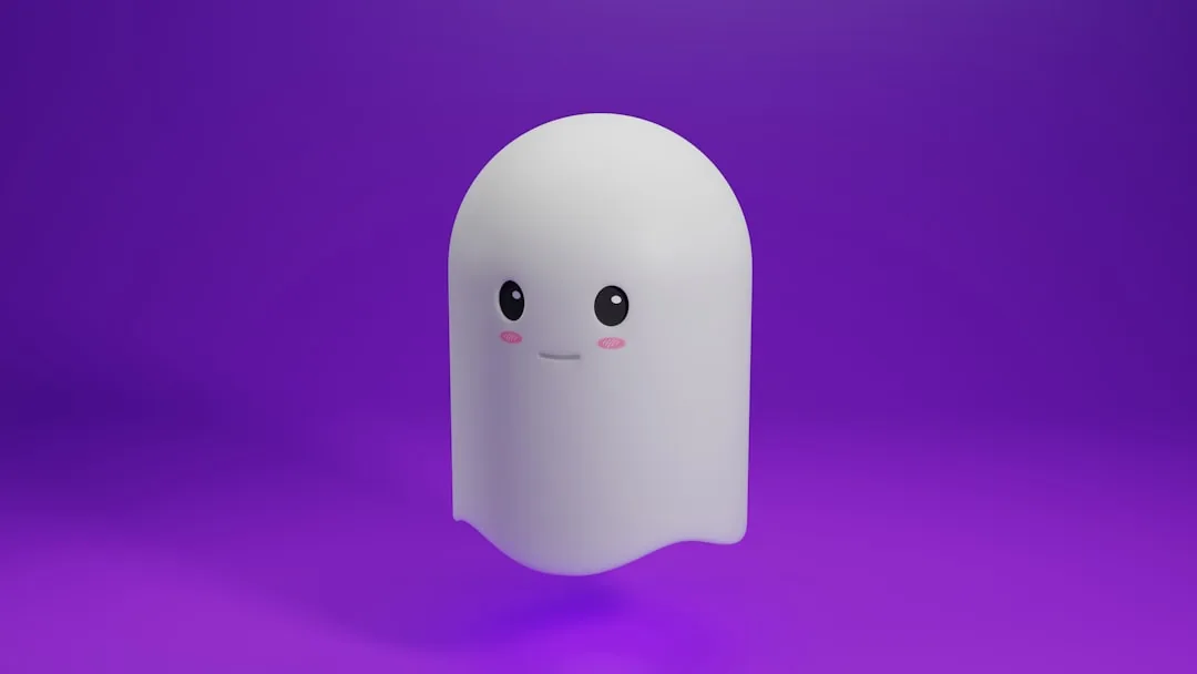 Easy Ghost Drawing
