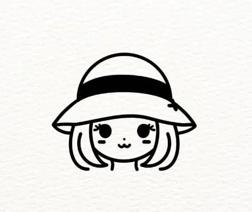 Easy Girl Drawing