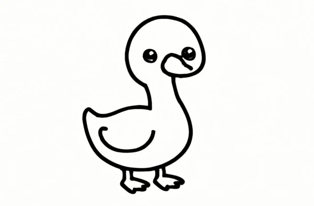 Easy Goose Drawing: Step-by-Step Guide