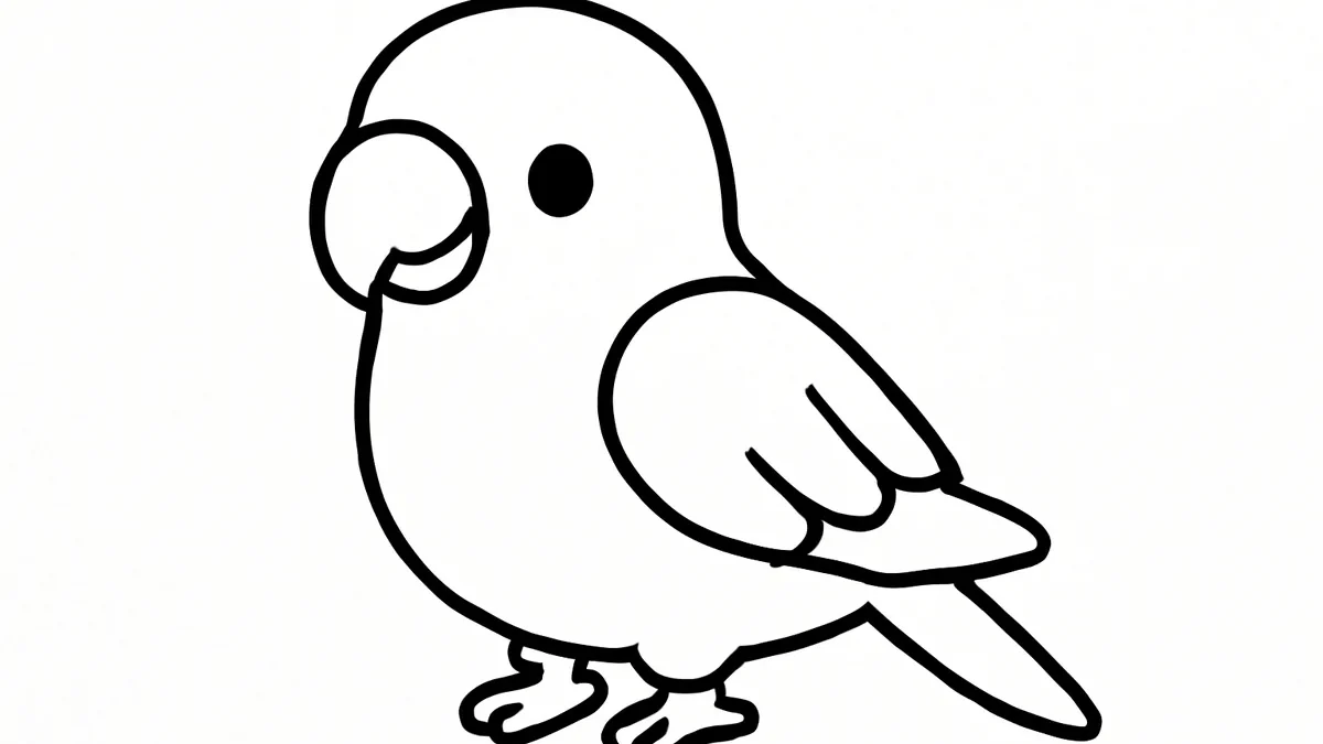 Easy Parrot Drawing: Step-by-Step Guide