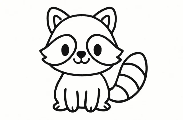Easy Raccoon Drawing: Step-by-Step Guide