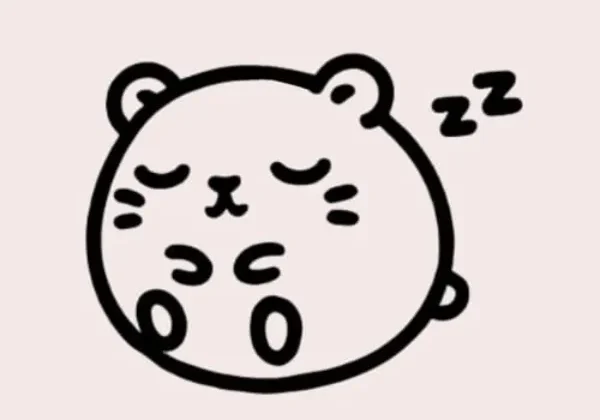 Easy Hamster Drawing