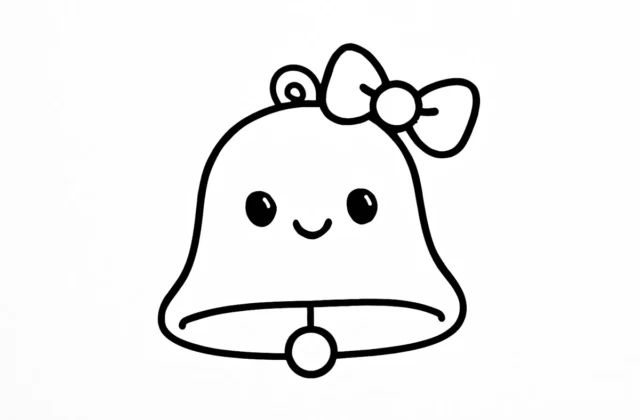 Bell Drawing: Easy Step-by-Step Guide for Beginners