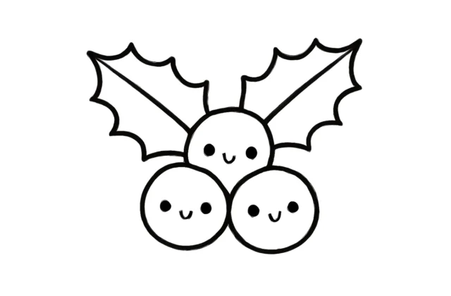 Holly Drawing: Easy Step-by-Step Guide for Beginners