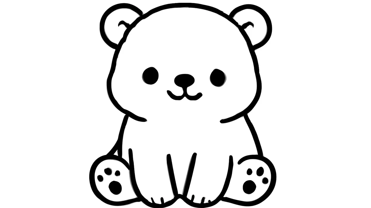 Polar Bear Drawing: Easy Step-by-Step Guide for Beginners